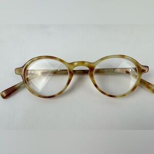 Eyebobs Board Stiff 2147 Reader glasses, 44-22 Beige Tortoise Round Frames Only